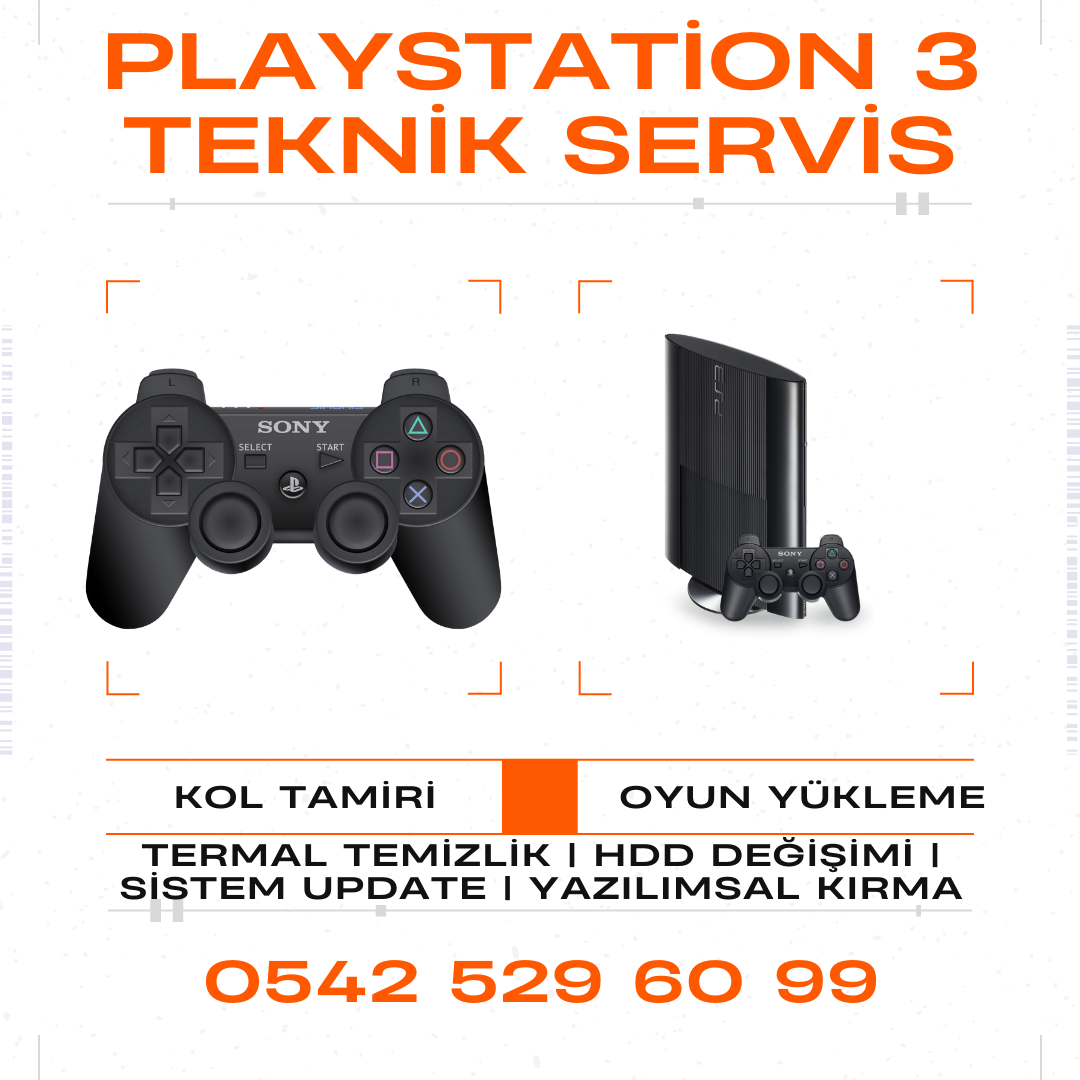 Sakarya Playstation 3 Oyun Yükleme Teknik Servis